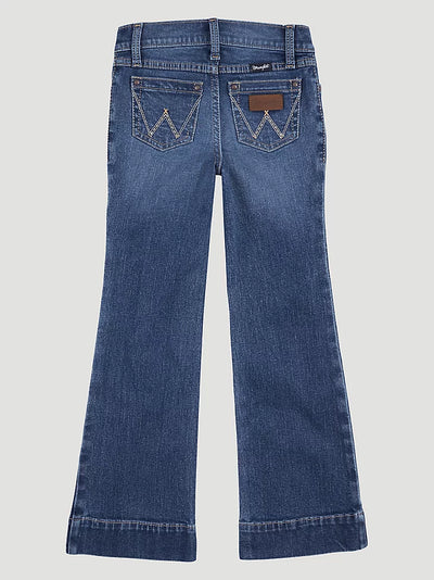 Girls Juliet Flare Jeans by Wrangler