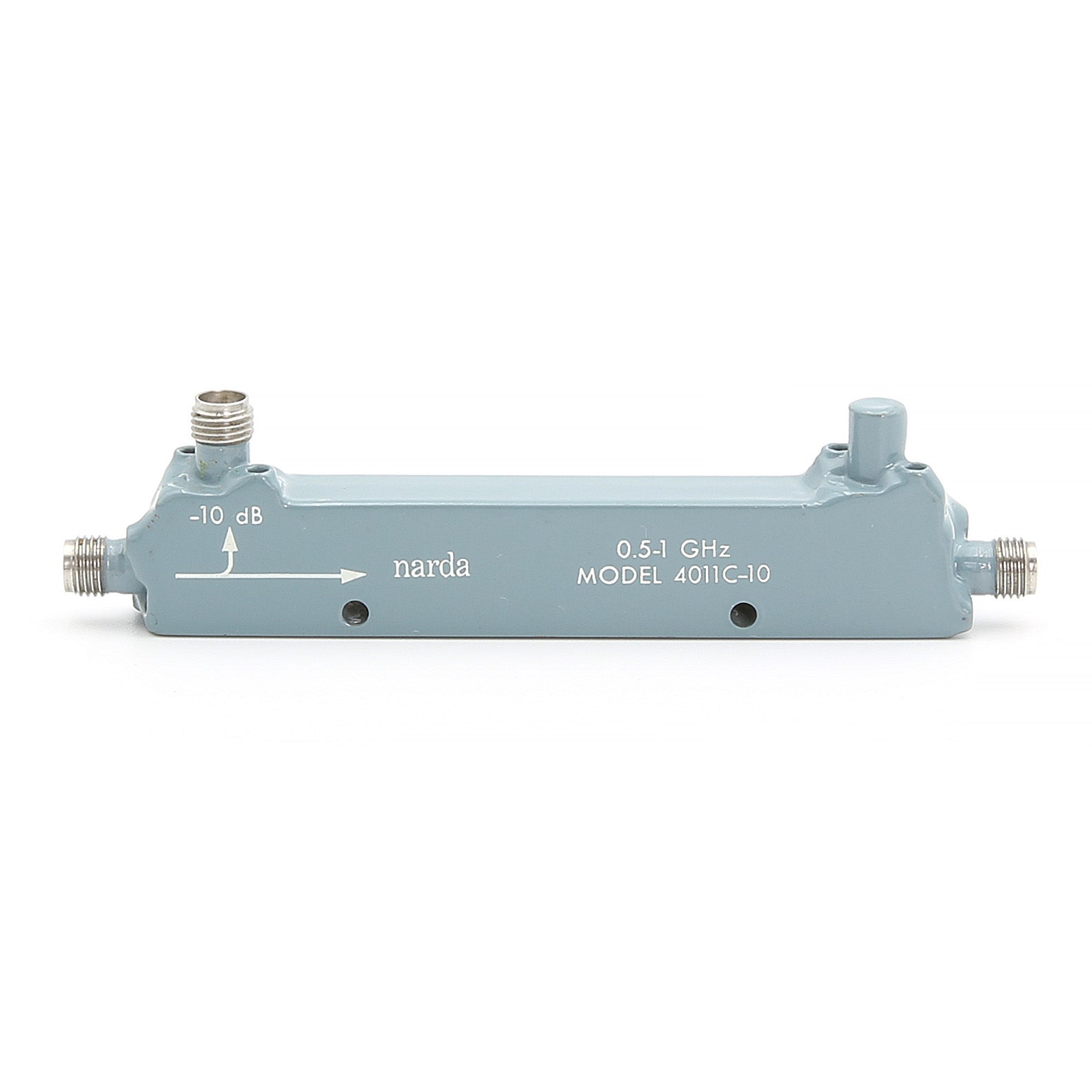 Narda 4011C-10 Directional Coupler, 0.5 to 1.0 GHz, 10 dB, SMA(f)
