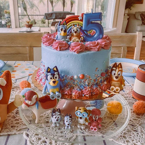 Bluey Birthday Party Cake