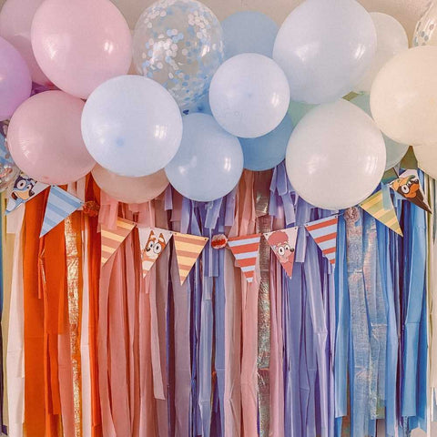 Bluey theme birthday party straws in 2023  Birthday party themes,  Birthday, Birthday party