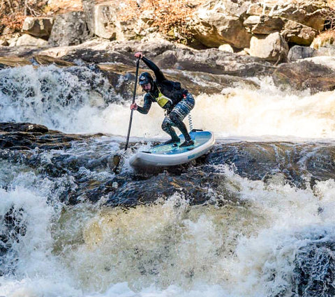 Whitewater SUP Stand up paddle boarding