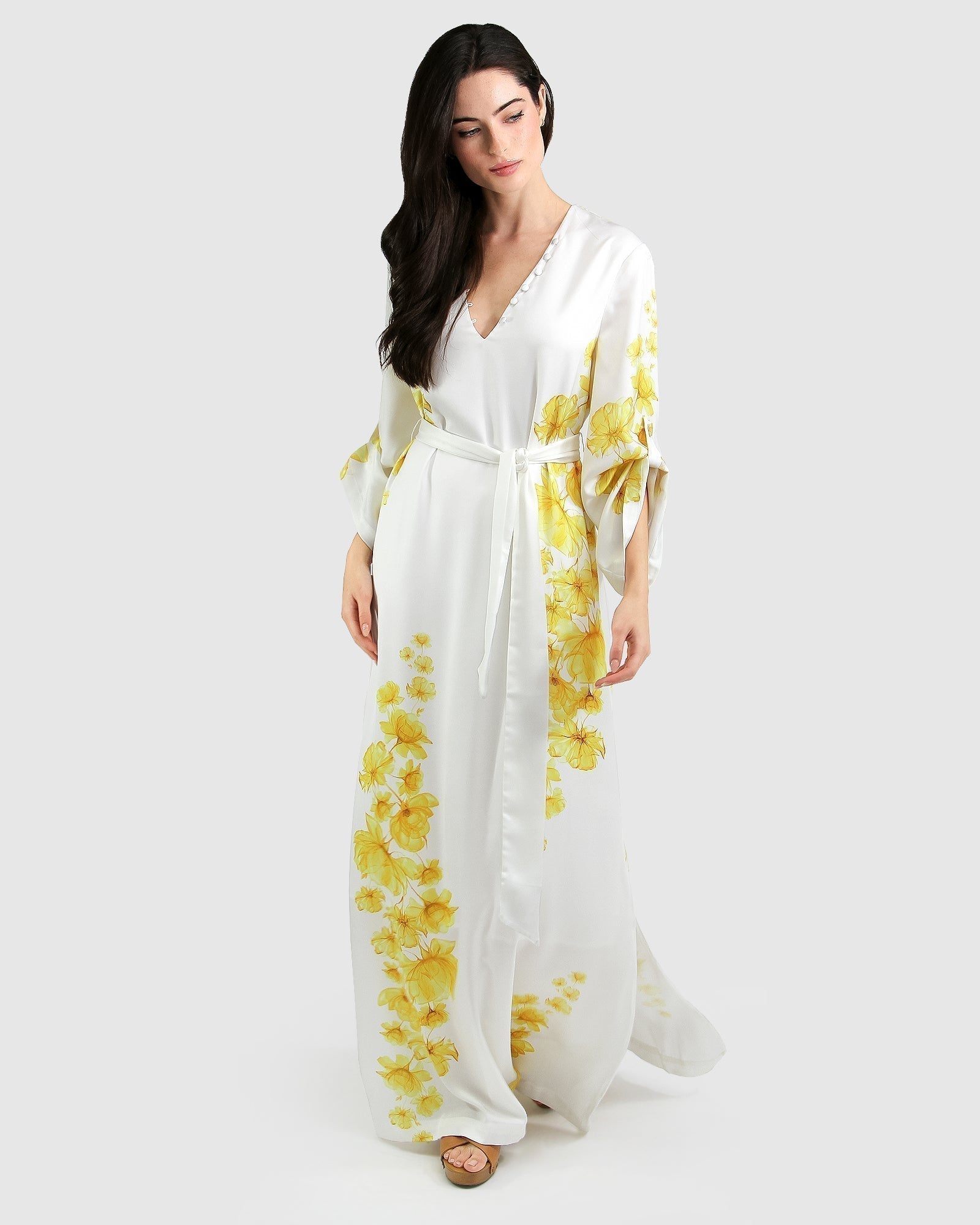 The Botanist Maxi Dress - Yellow Floral