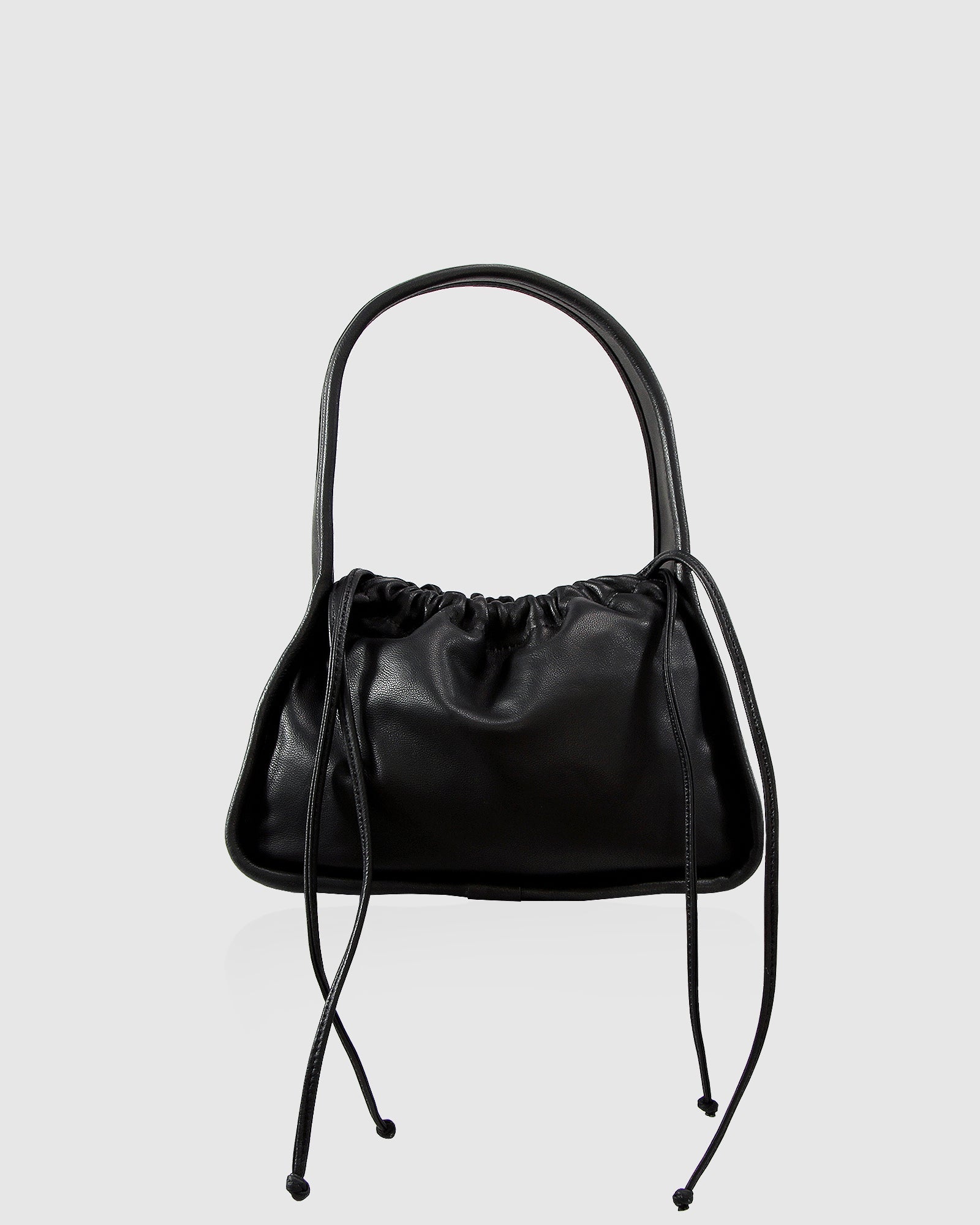 Thing Called Love Leather Handbag - Black