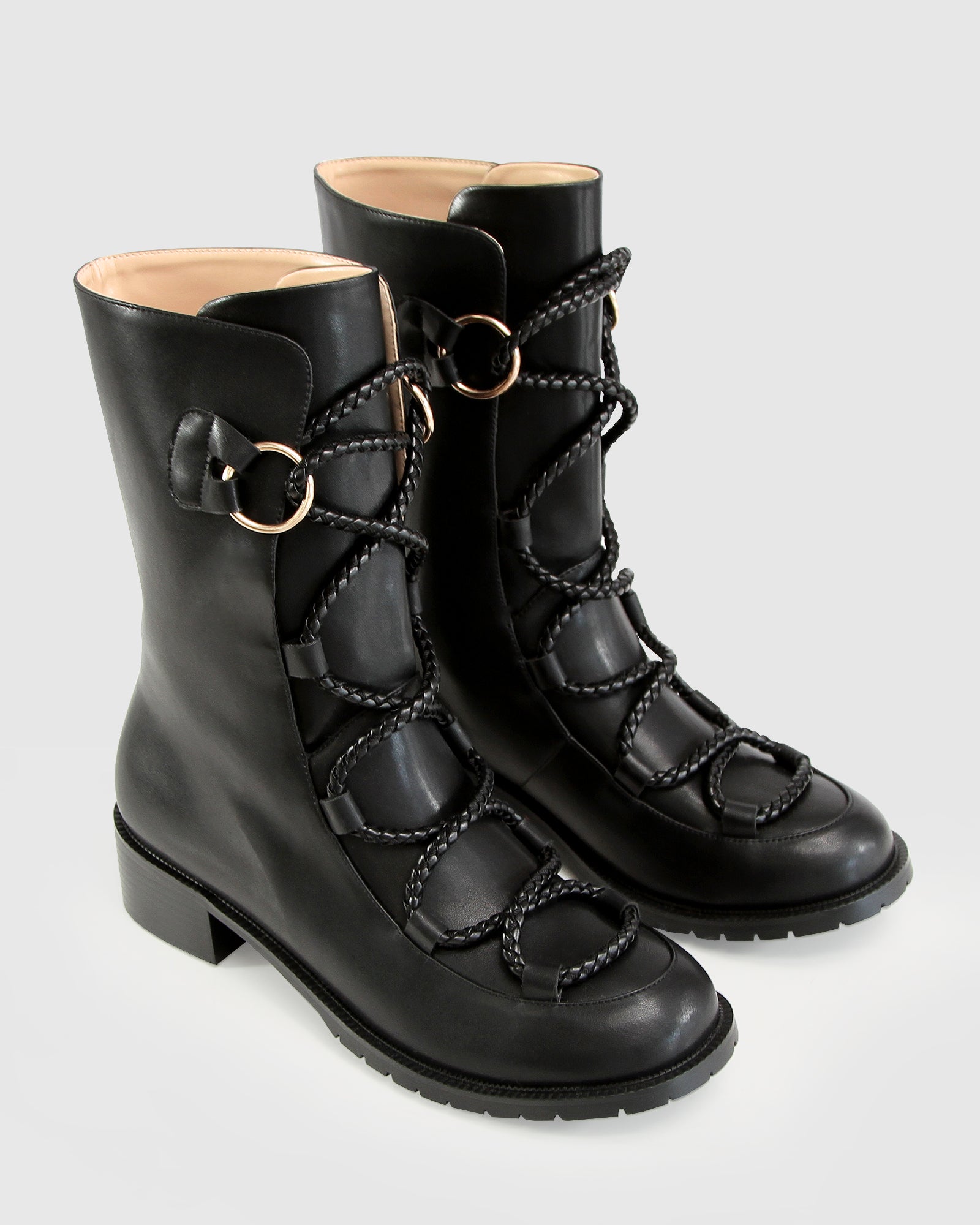 Shibuya Laced Boot - Black