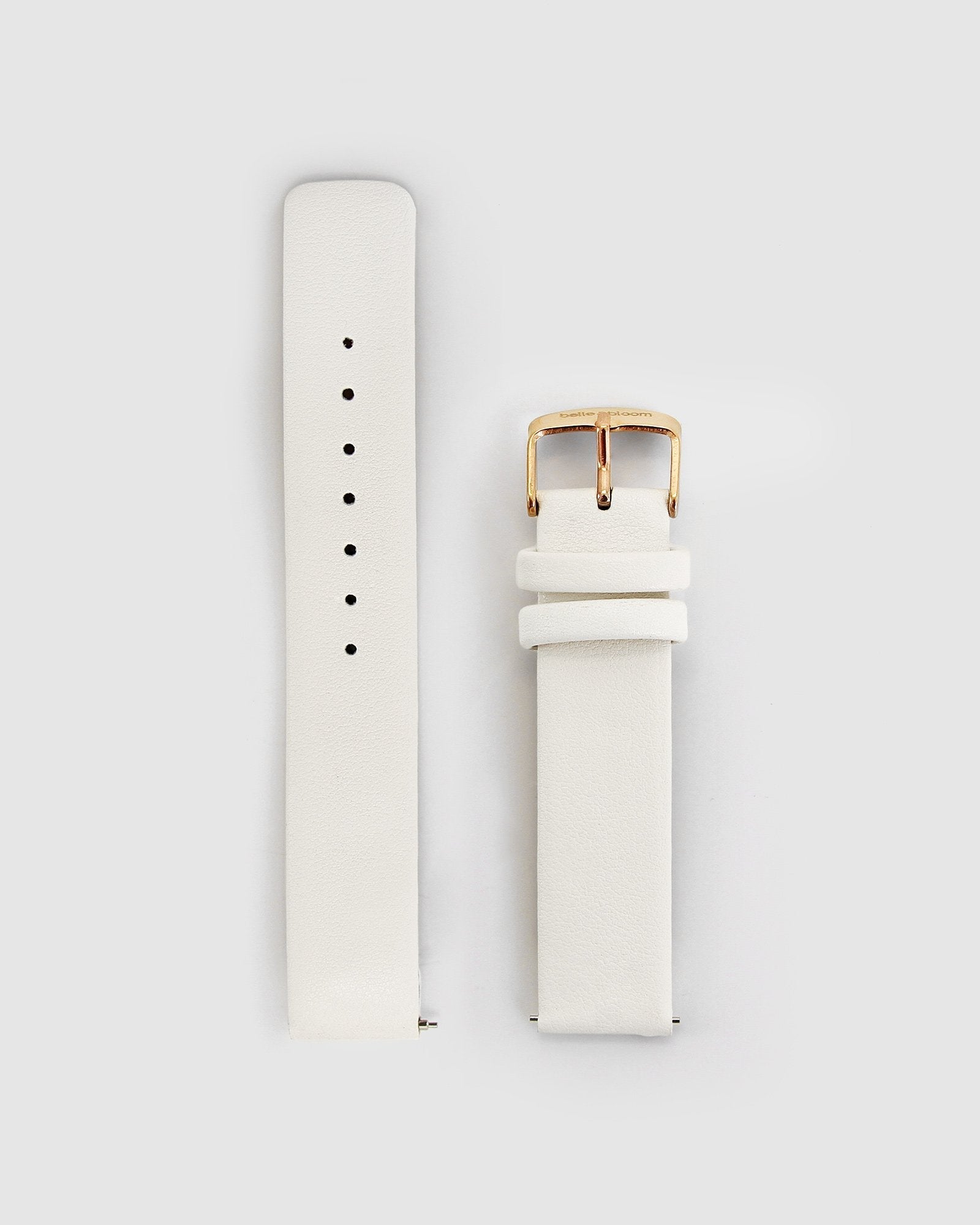 Ivory - Leather Watch Strap Barcelona Story FINAL SALE