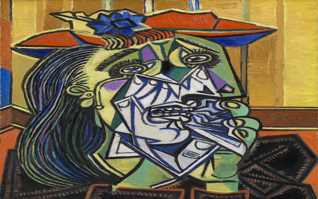 Arte Grotesco - La Mujer Que llora, Pablo Picasso
