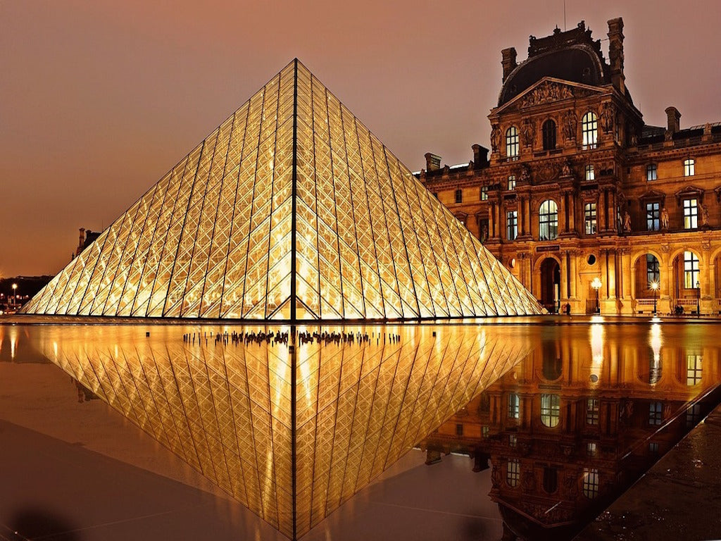 Louvre, Arquitectura Geometrica