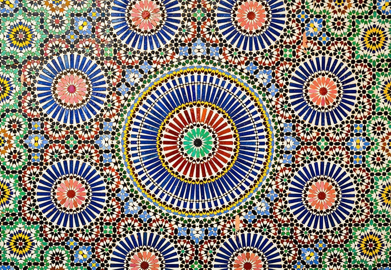 Mosaico Musulman Geometrico