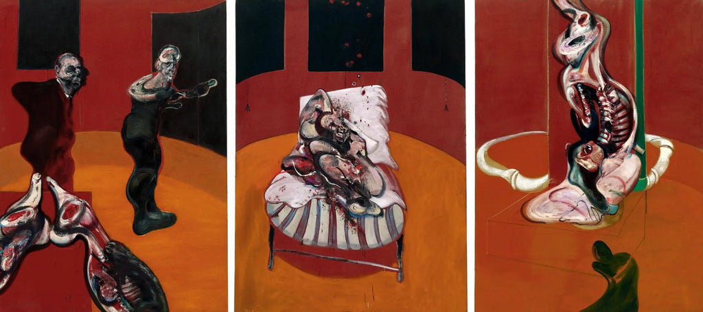 "Tres Estudios para una Crucifixión" de Francis Bacon
