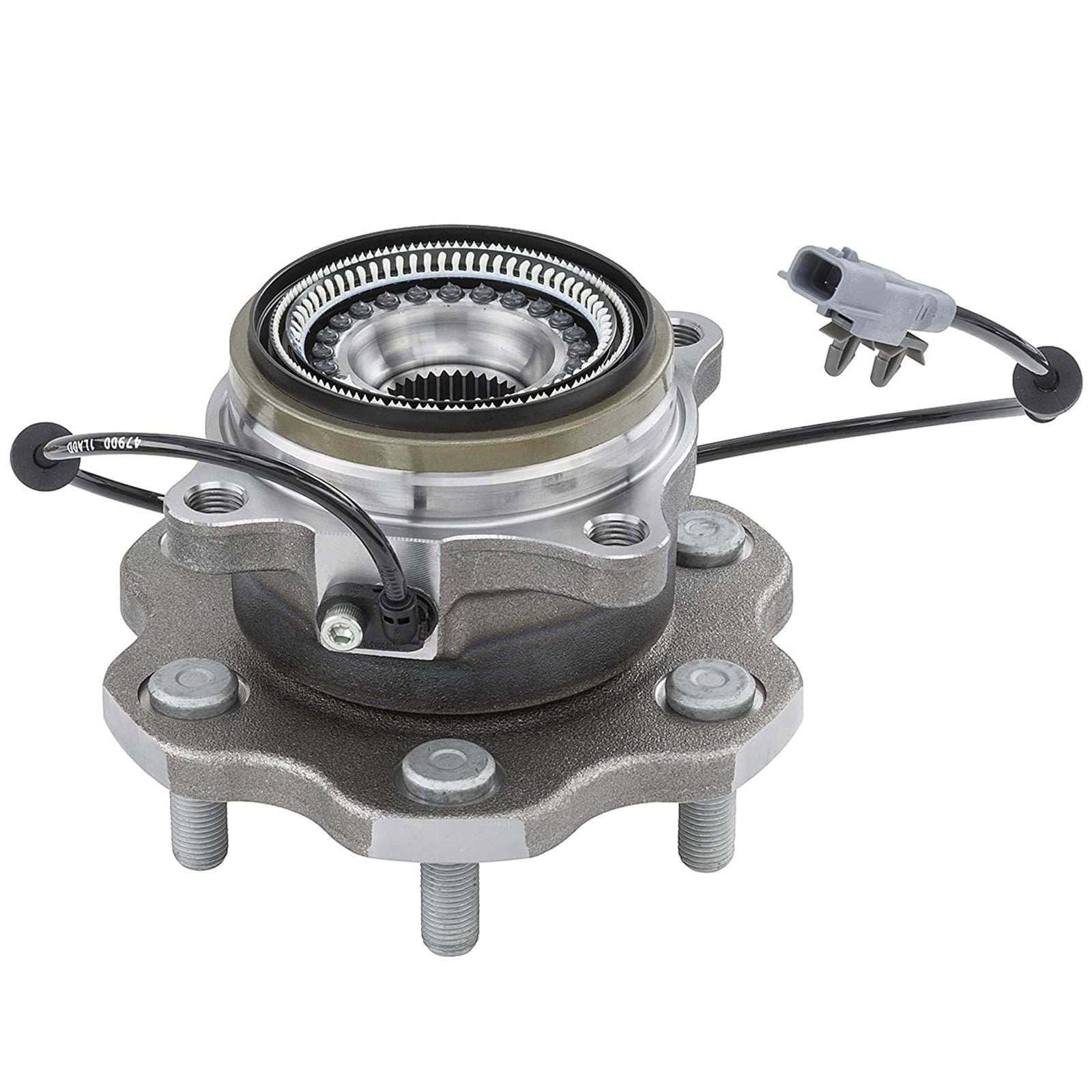 MotorbyMotor 515155 Front Wheel Bearing and Hub Assembly 4 WD with