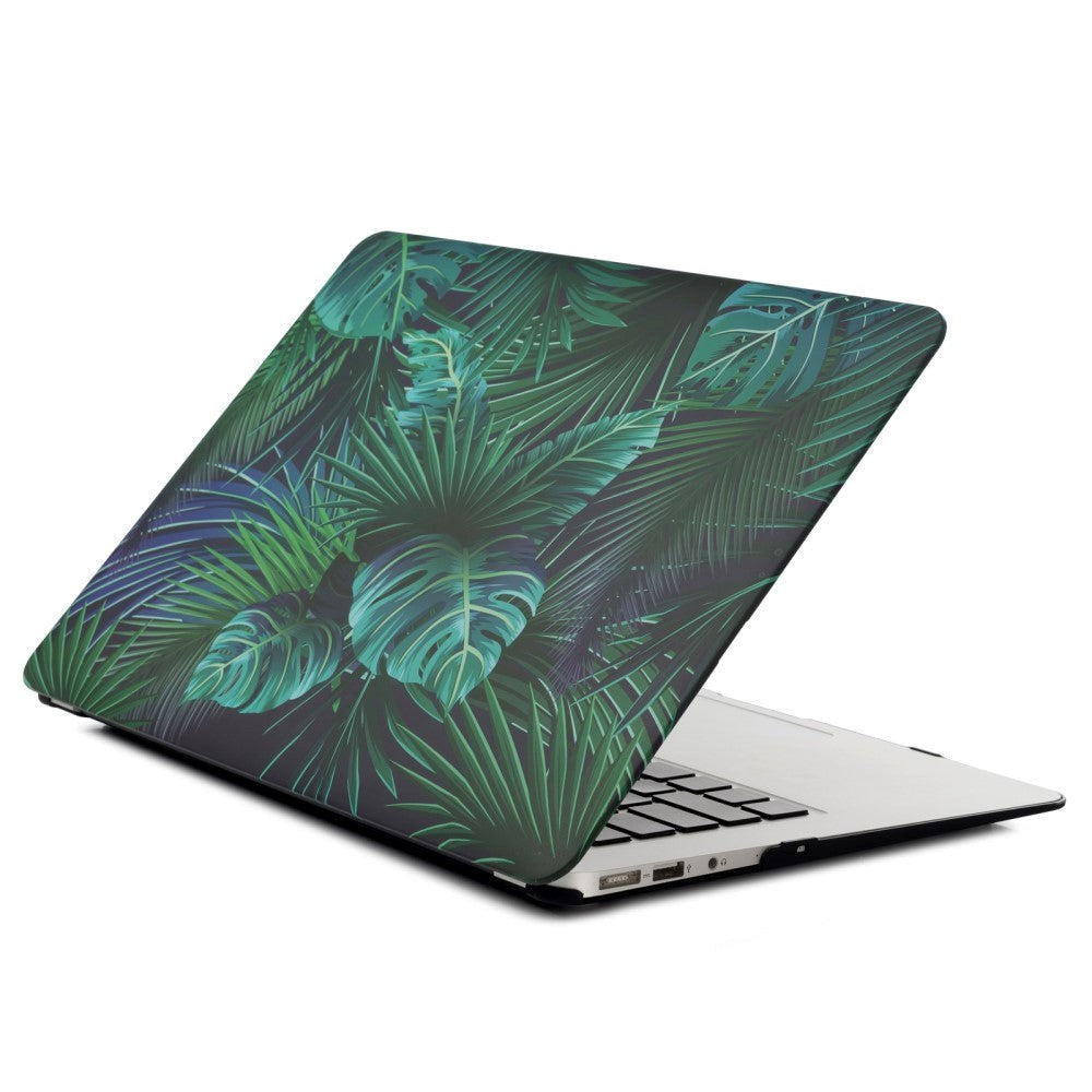 INCOVER MacBook Air 13 Cover - Hard Case Jungle Design GrÃ¸n / BlÃ¥