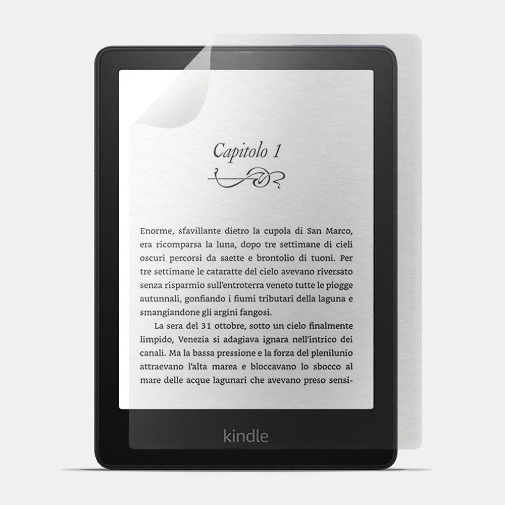 doodroo Amazon Kindle Paperwhite 5 11th Generation (2021) Paper Feel Beskyttelsesfilm - 2 Stk. Gennemsigtig