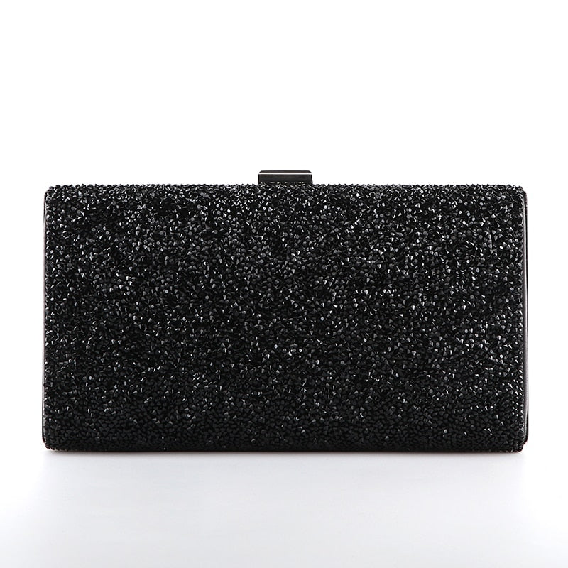 Women -Evening Clutch- Bag Diamond -Sequin -Wedding Clutch- Purs