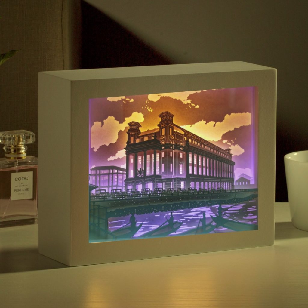 lighted framed pictures