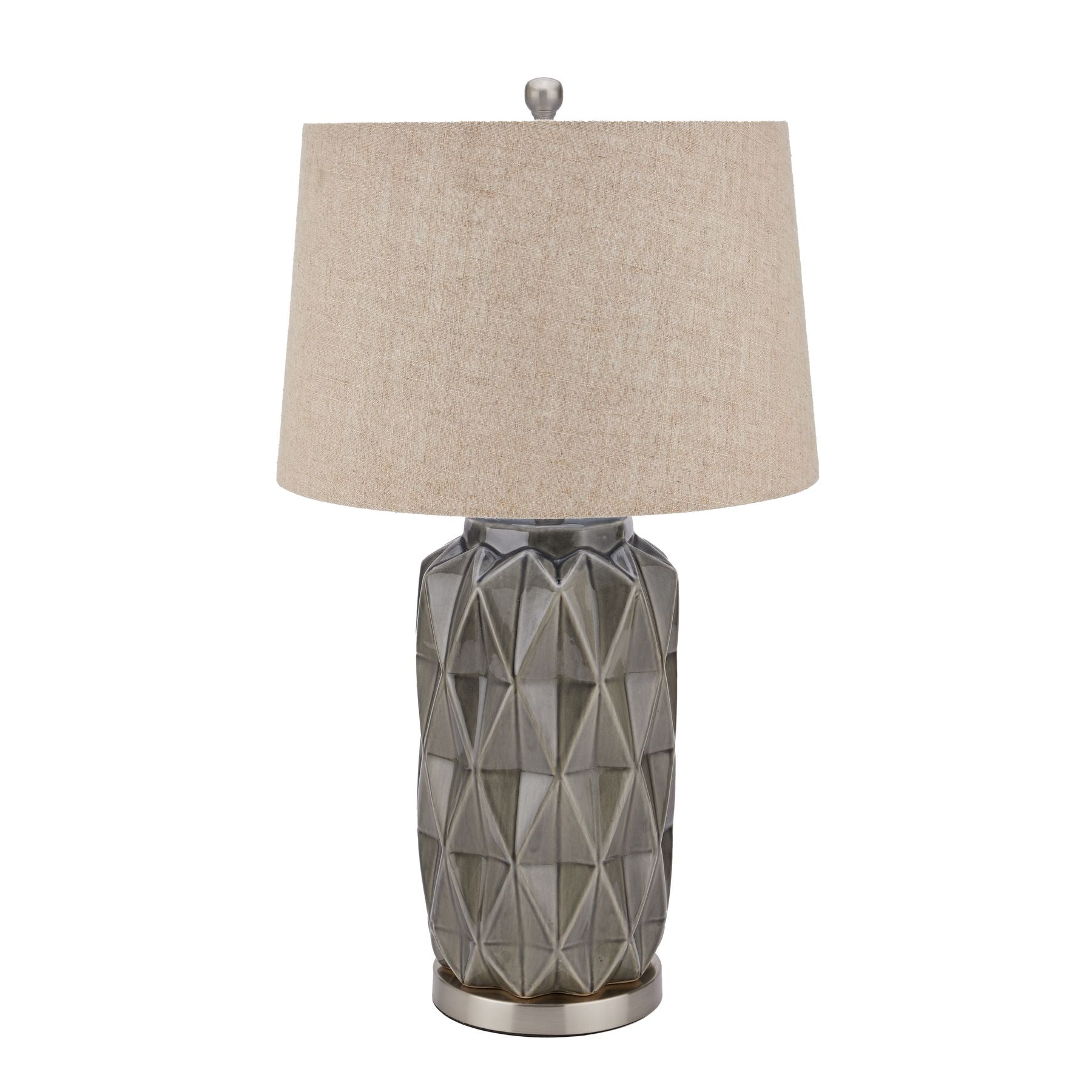 castello aged stone ceramic table lamp