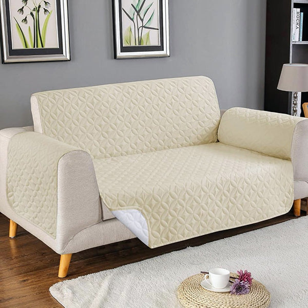 Ultrasonic Quilted Sofa Cover