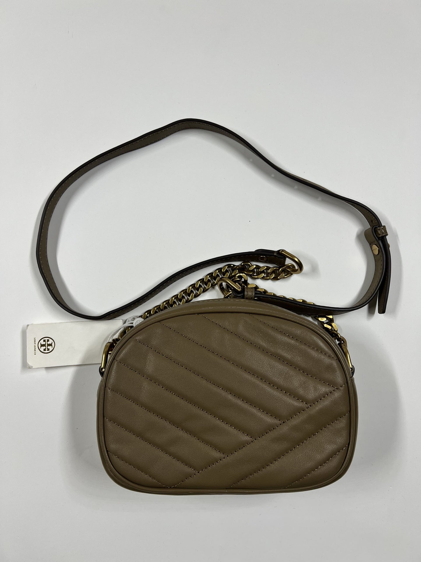 Bolsa Crossbody Café en Piel Kira Chevron Small TORY BURCH – Sandro Rohena