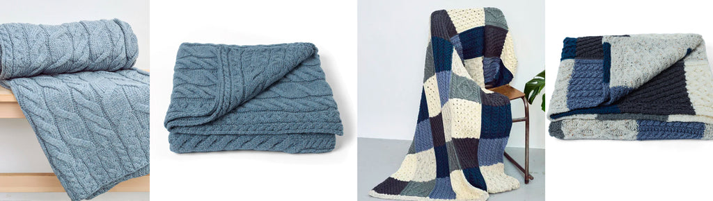 Aran Wool Blankets