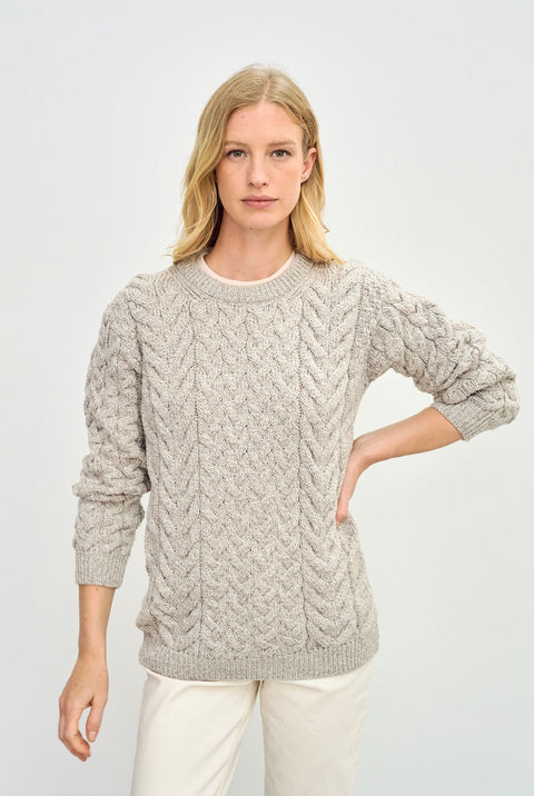 Womens Sweaters | Irish Crafted Aran Knitwear | Aran Woollen Mills