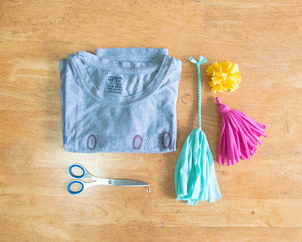 No-Hassle Tassels: The Easiest Way to Upcycle Your Old Shirts