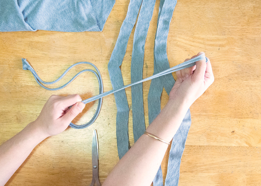 No-Hassle Tassels: The Easiest Way to Upcycle Your Old Shirts