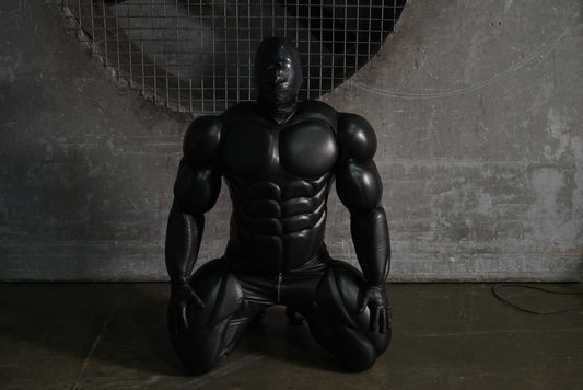 Huge Muscle / Faux Leather – musclesuit