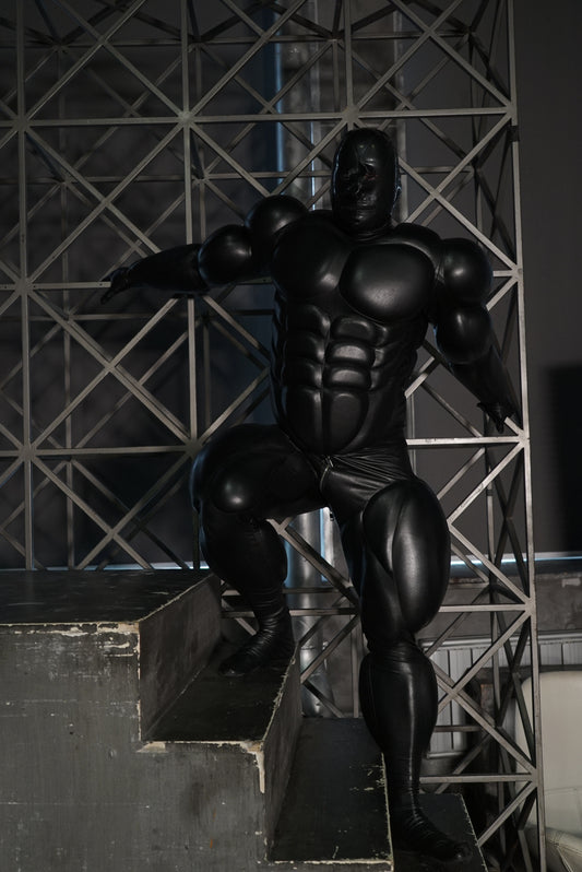 Huge Muscle / Faux Leather – musclesuit