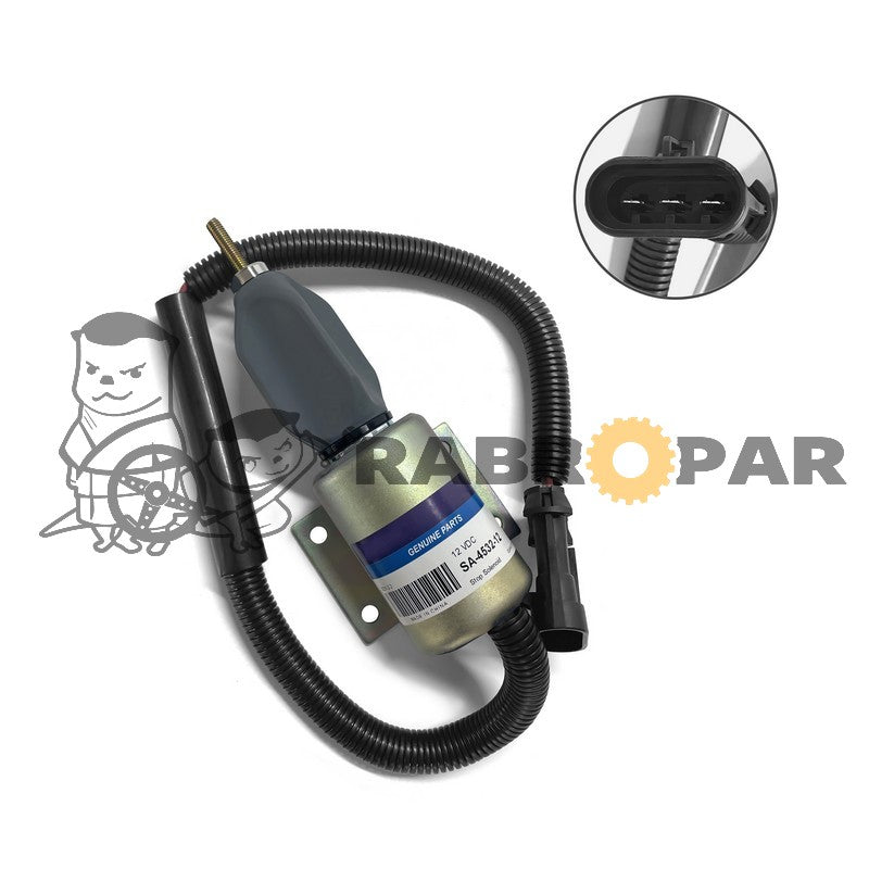 Diesel Shut Down Solenoid SA-4532-12 for Volvo Engine Models