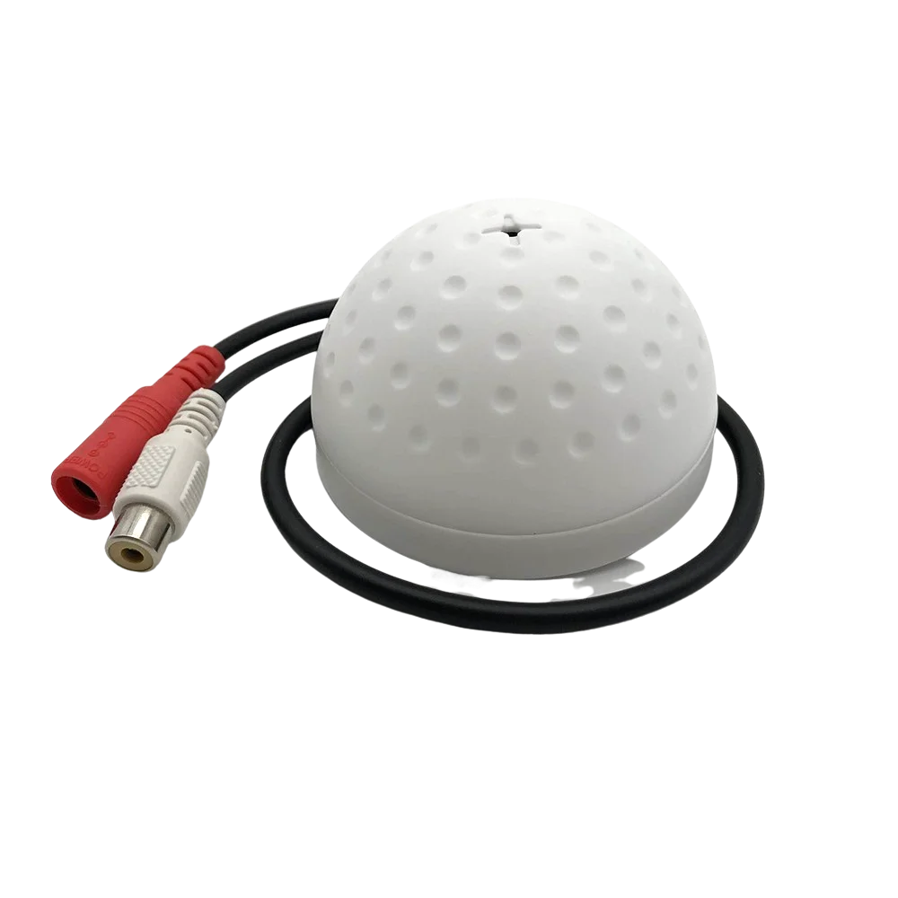 CCTV Microphone - High quality audio monitoring with preamp