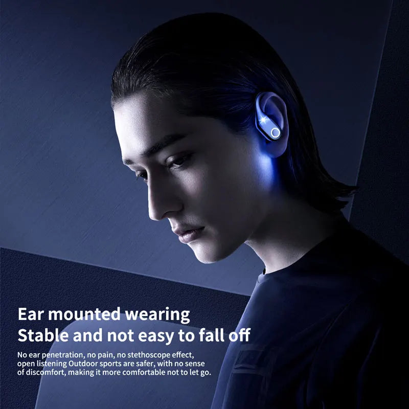 ANC Wireless Earbuds - Dual microphones with ENC technology