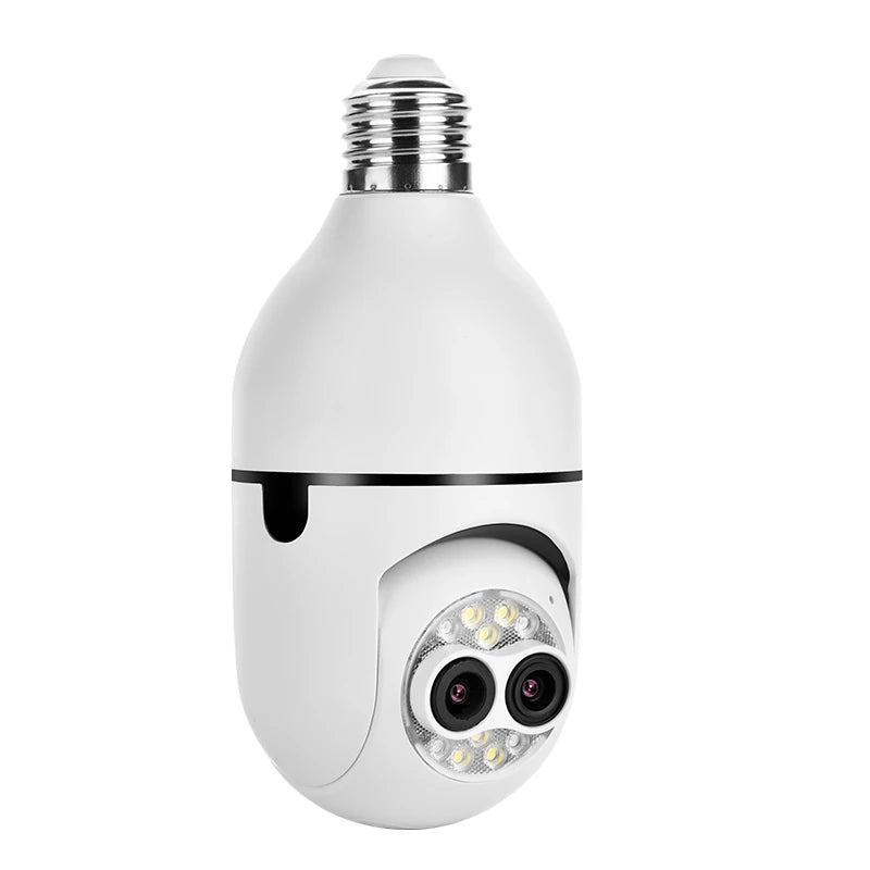 Caméra Ampoule WiFi PTZ 4MP - Pet baby monitor with color night vision