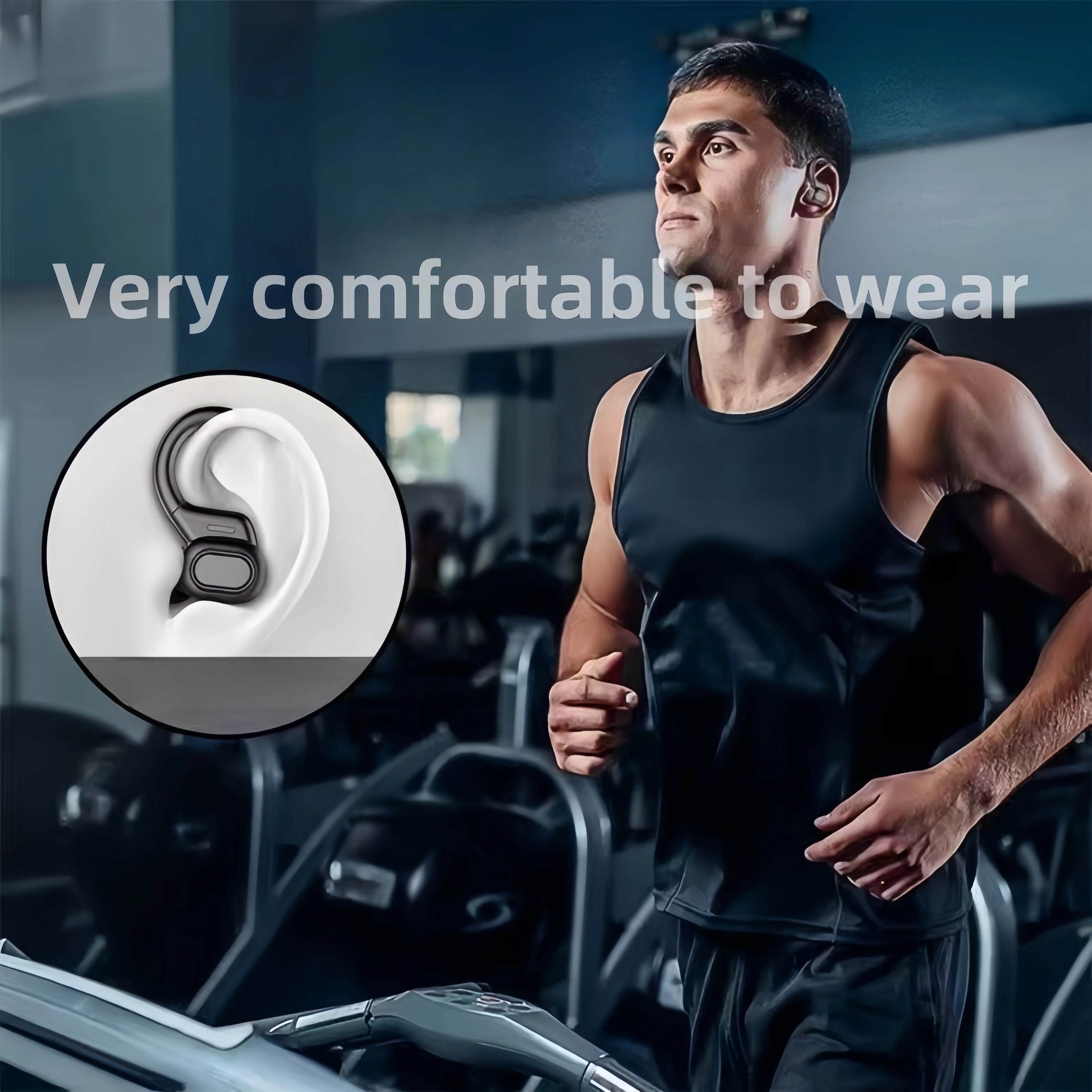 Over Ear Bluetooth Earphones - Noise reduction for sports