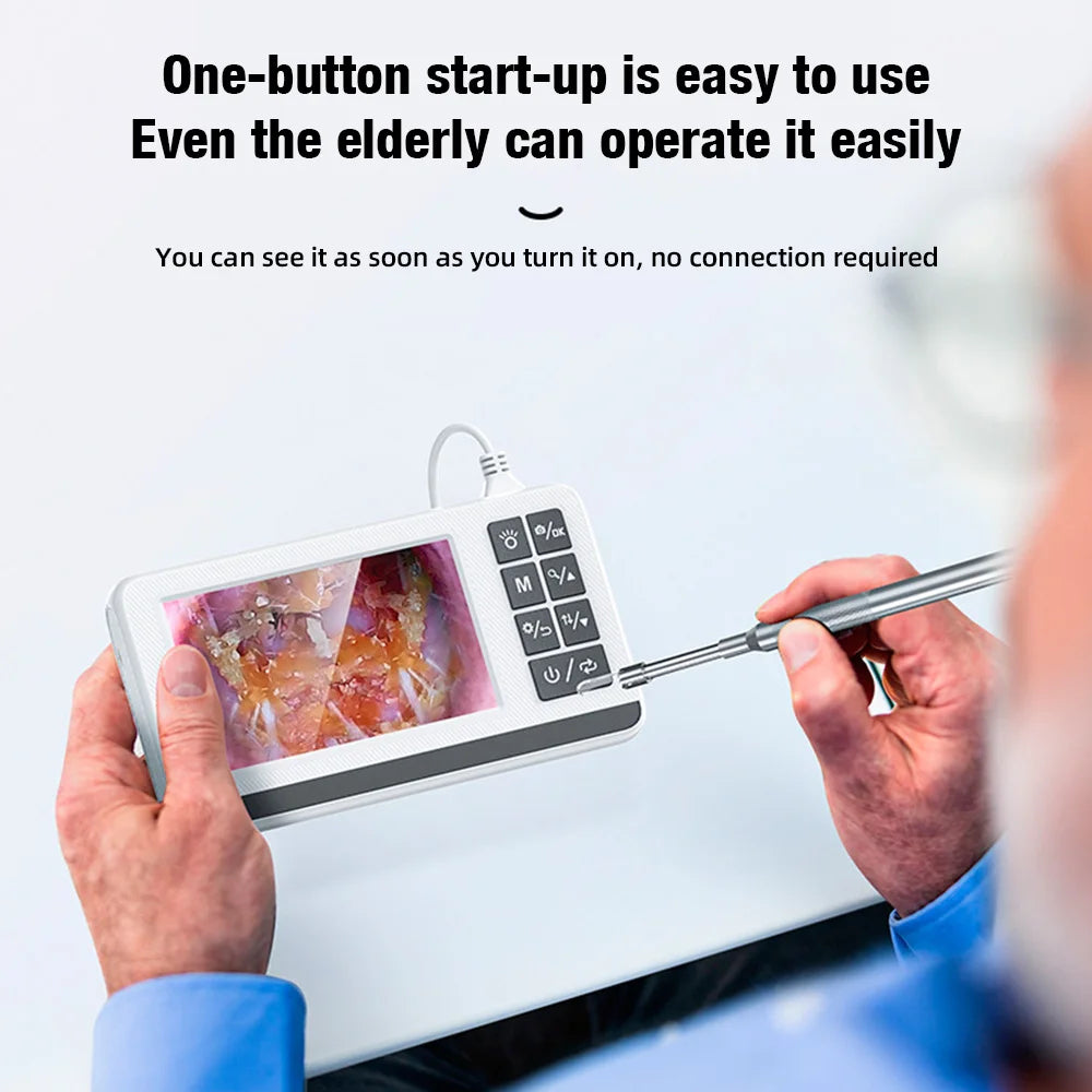 Ear Wax Removal Tool - Ultra-thin 3.9mm camera probe