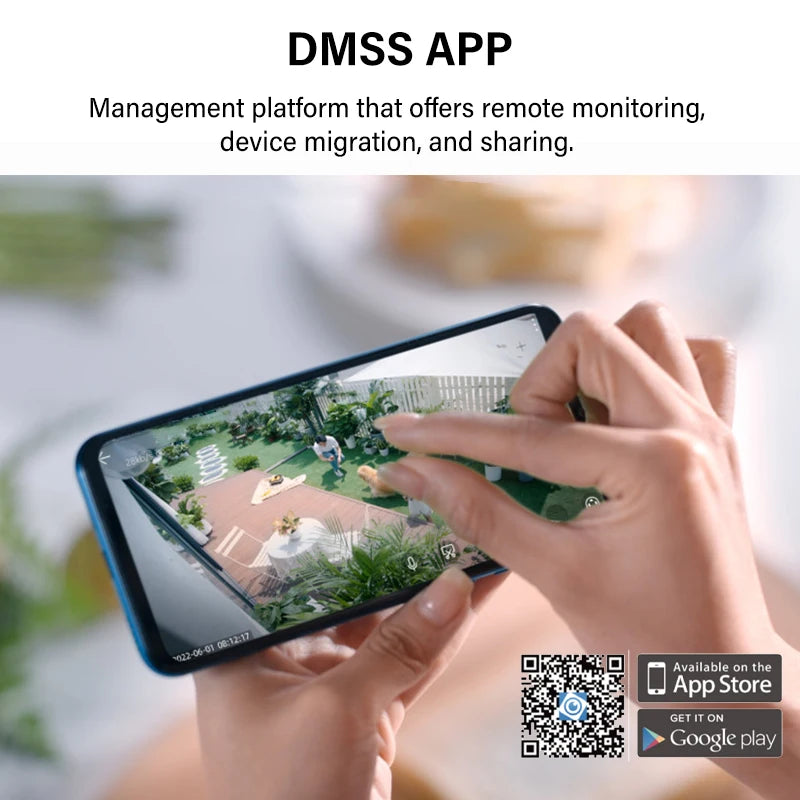 Network IP Camera - Smart human detection AI technology