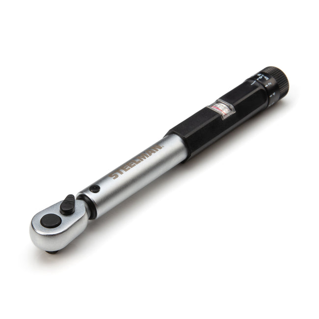 Steelman Pro 1/2-Inch Drive 32-Tooth Heavy Duty Adjustable Torque Wrench,  30-250 Foot-Pounds – Steelman Tools