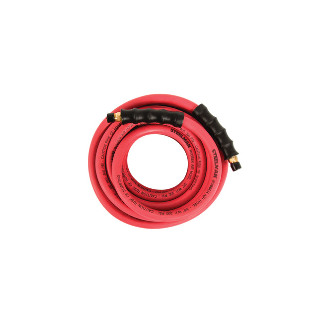 Steelman 50-Ft Rubber 1/2-In Id Replacement Hose, 1/2-In Npt