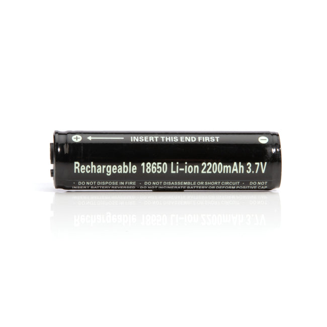 Batería recargable Li-ion 2200 mAh tipo 18650
