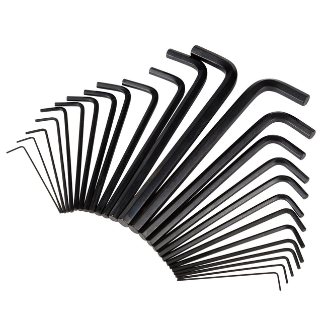 Basics Hex Key Allen Wrench 26 Set with Ball End