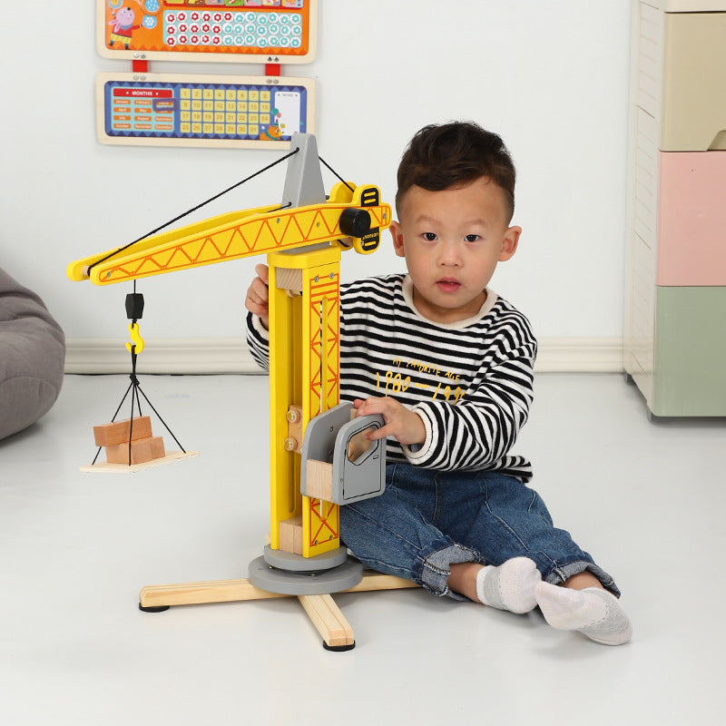 Children's Oversized Drop-resistant Toy Simulation Engineering Crane