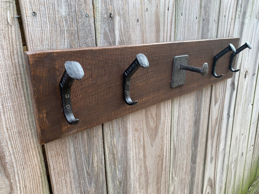 Handcrafted Rustic Farmhouse Wooden Hat Rack - Choose your Size – Magnolia  Oaks Woodshop