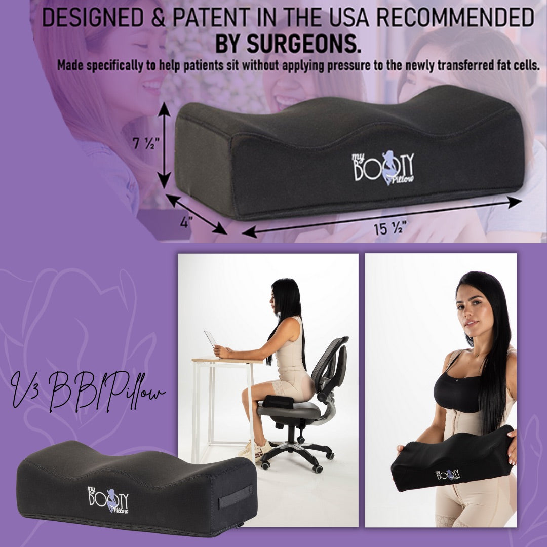 Brazilian Butt Lift (BBL) Assisted Sitting Driving Pillow by Bombshell Booty Pillow