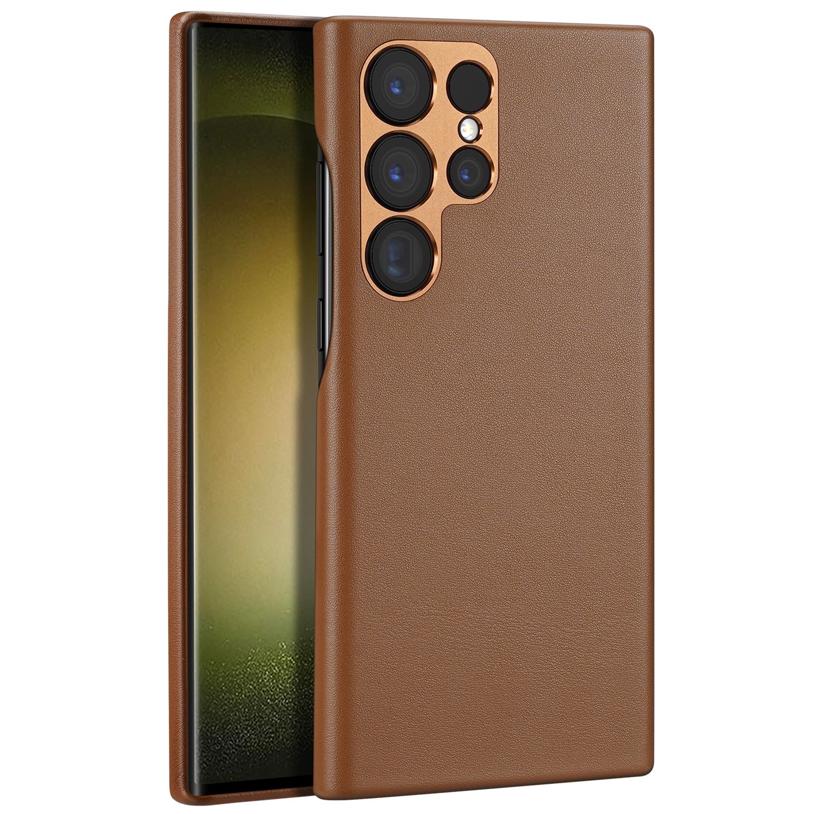 Thin Full Leather Shockproof Case for Samsung Galaxy S23 Series