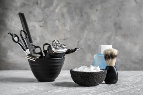 men's shaving and grooming products