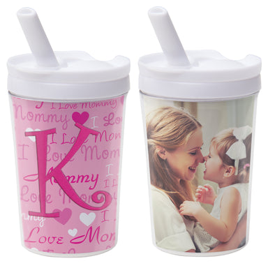 Wholesale DIY Photo Insert Tumbler with Straw — Neil Enterprises Inc.