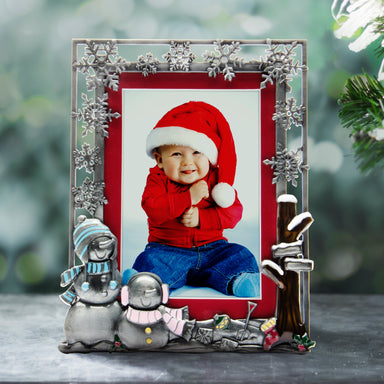 Neil Enterprises Inc. 4 x 6 Light Up Christmas Picture Frame with Santa Claus