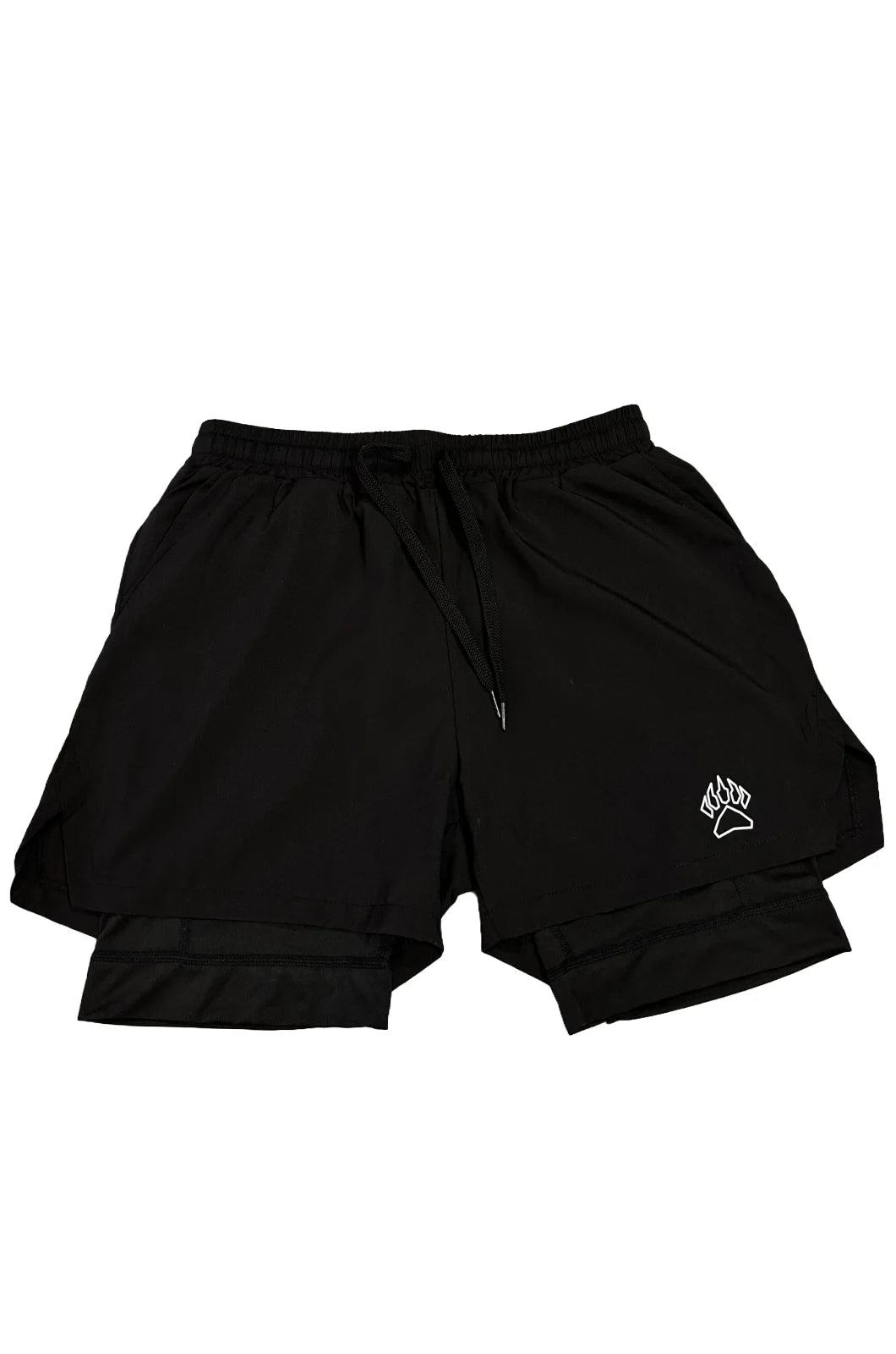 2 in 1 Compression Shorts - S