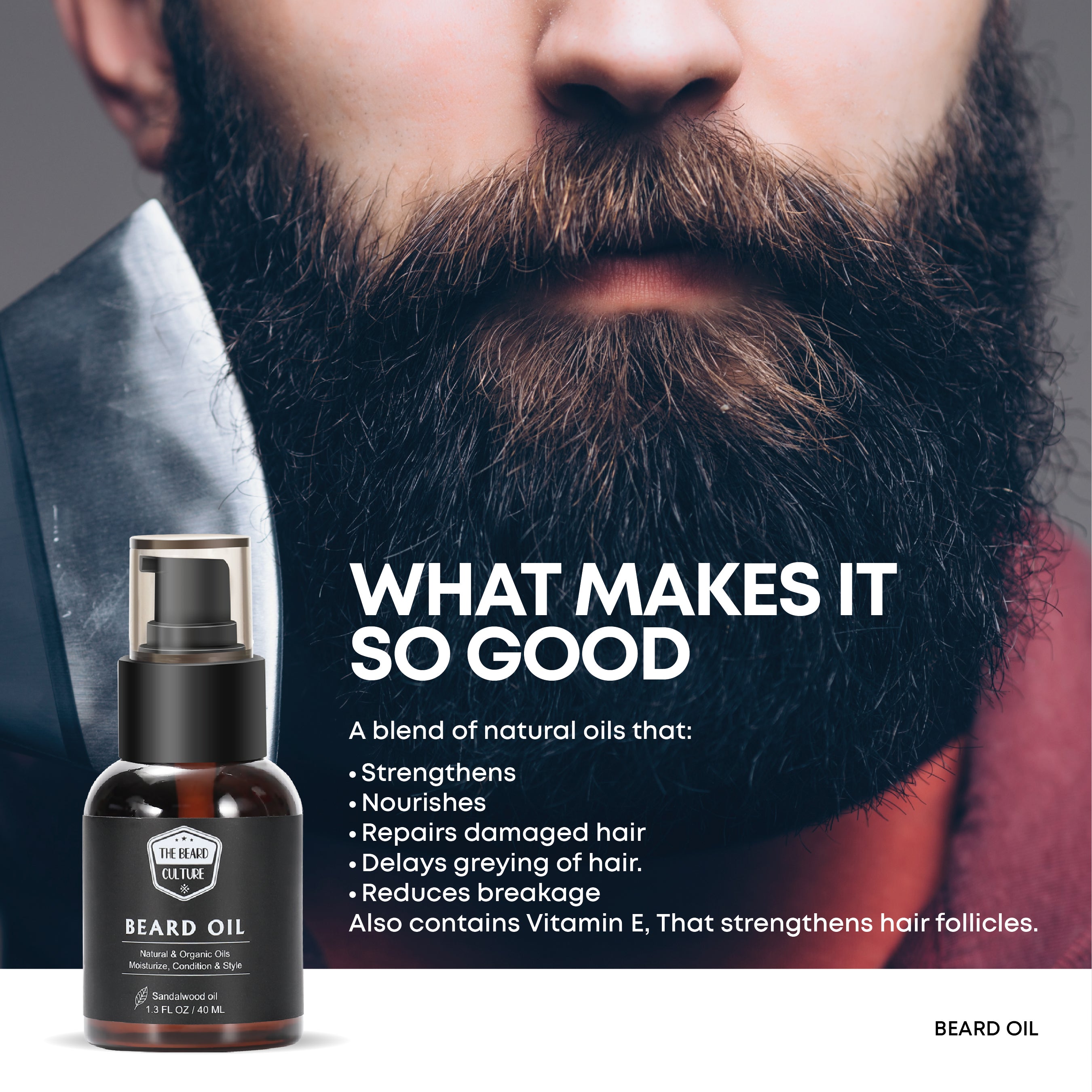 Mens Premium Beard Kit Buy 2 Get 1 Free The Beard Cultures 0673