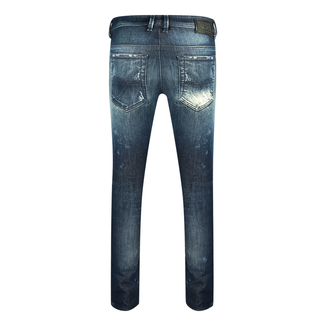 Diesel Thommer-Y-T 009KI Blue Jogg Jeans - XKX LONDON