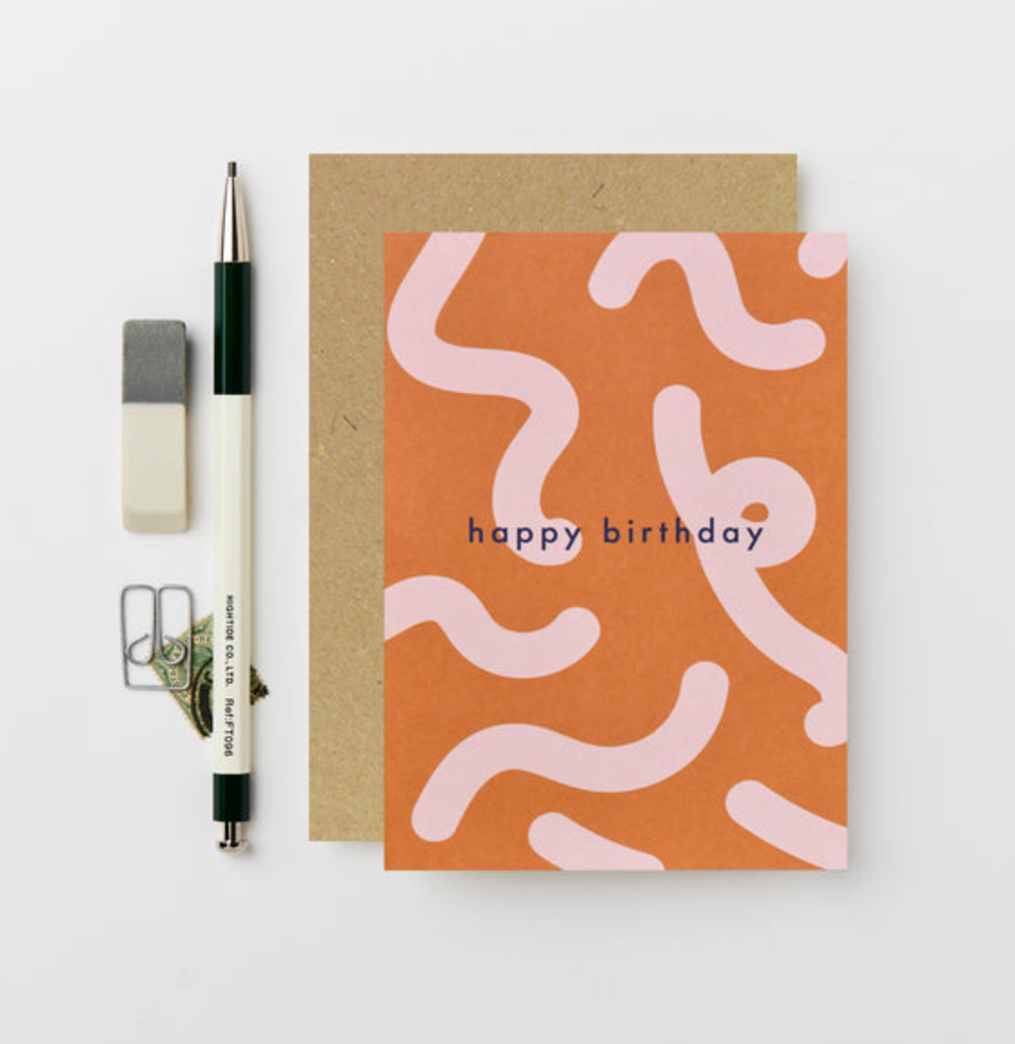Katie Leamon - Happy Birthday Squiggle Card – Born West