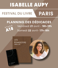 Festival du livre de Paris - Isabelle Aupy
